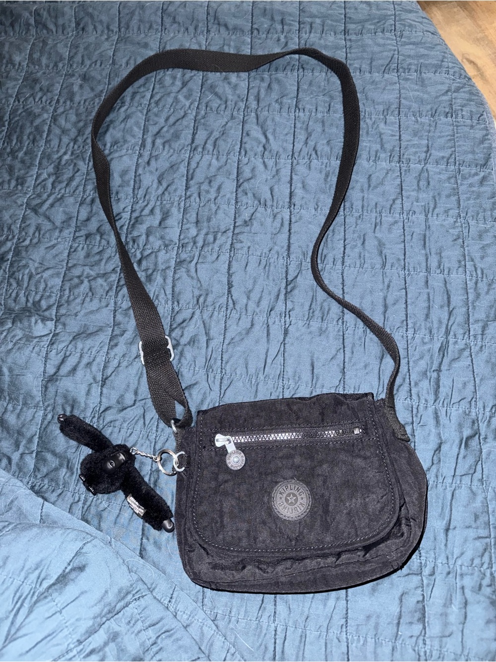 Kipling Sabian Crossbody Mini Bag Black